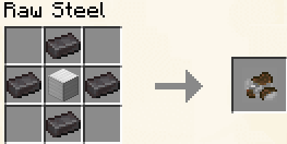 x1 Iron Block, x4 Netherite Ingot